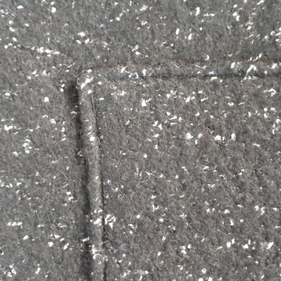 New without Tags - Medium Black Wool Blend Jacket - Picture 2 of 4